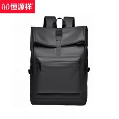 恒源祥 HYX230XB男士背包笔记本电脑包旅行出差商务包学生书包轻便黑色