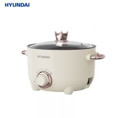 HYUNDAI 电热锅火锅火锅专用锅电炒锅电煮锅一体锅多功能料理电热锅(电火锅)JZ-22A