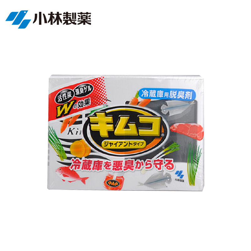 小林制药（KOBAYASHI）冰箱去味剂冷藏室用113g活性炭除臭剂消臭剂去异味