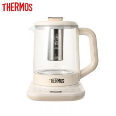 膳魔师（THERMOS） EHA-1614E 养生壶高硼硅玻璃触控式1.6L