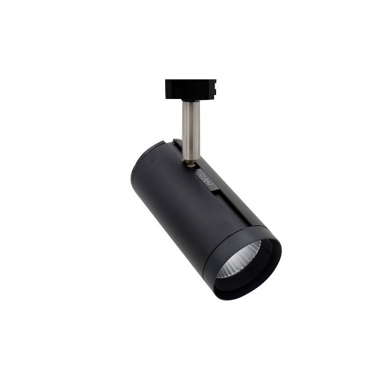 雷士照明 通体黑 18W 暖黄 TLED320B LED轨道射灯商店铺照明导轨明装cob射灯