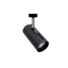 雷士照明 通体黑 18W 暖黄 TLED320B LED轨道射灯商店铺照明导轨明装cob射灯