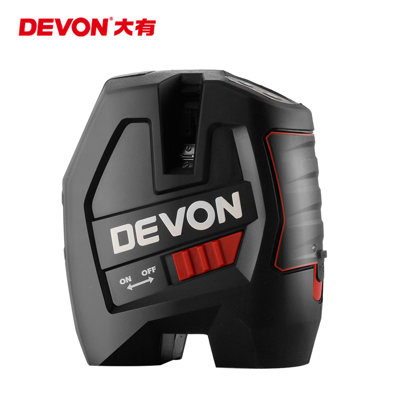 大有（Devon）锂电绿光水平仪高精度两线三线激光投线标线仪LL2/3XG LL2XG【绿光锂电两线水平仪】