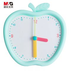 晨光(M&G) 文具时钟模型 小学生钟点学习器 幼儿园可爱小苹果时钟学习器 钟表模型教具ASD99866考试推荐新年礼物