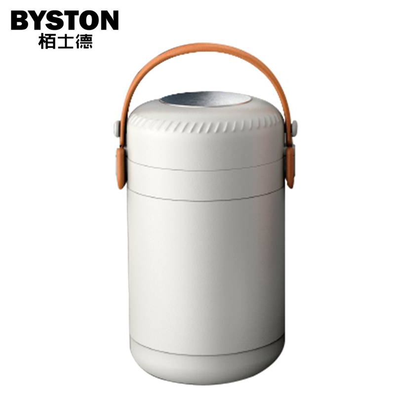 栢士德（BYSTON） 瑞卡保温提锅BST-160 独立三层分装2L大容量 304不锈钢 装汤带饭 BST-160瑞卡保温提锅 3层 2L
