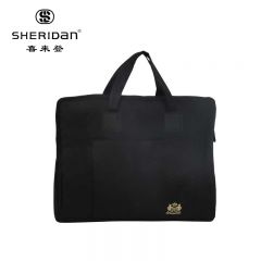 喜来登（Sheridan）商务休闲男士拉链包SHB190431黑色