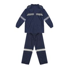 雅霖服 分体式多功能雨衣套装藏青色M码
