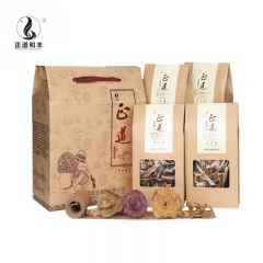 正道和丰 鲜味人知野生菌四件套ZDX-001 礼盒装340g 山珍干菌食用菌菇菌类大礼包