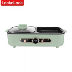 乐扣乐扣（locknlock） 小家电涮烤一体锅绿色1300W EJP1537GRN 绿色 2.5L EJP1537GRN