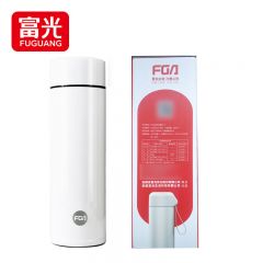 富光（FUGUANG） FGZ200440480菲亚系列保温杯 304不锈钢真空水杯带茶隔男女大容量便携保温杯 白色 480ml