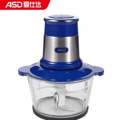 爱仕达（ASD） 绞肉机家用双层螺旋四叶刀大功率小型1.8L多功能绞馅机可拆卸设计一冲即净搅拌机AM-J25J903