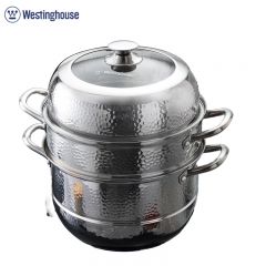 西屋（Westinghouse） WSZG30A三层蒸锅大口径大容量上蒸下煮不锈钢不挑灶具