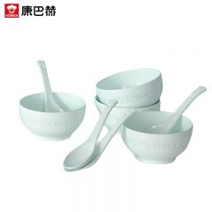 康巴赫（KBH） LPB-TC008青瓷餐具8头家用碗勺餐具套装