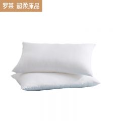 罗莱（LUOLAI）防螨安睡对枕亲肤护颈纤维枕 47*73cm