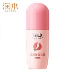 润本（RUNBEN） 脚足跟皴裂凝露修护霜防手脚干燥开裂起皮补水滋润皲裂蜜桃味60ml