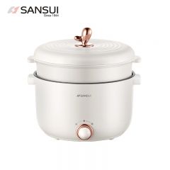 山水（SANSUI） S-HG1545多功能上蒸下煮整圈发热受热均匀温控保护多功能电火锅