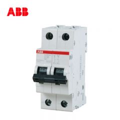 ABB 微型断路器 S202M 2P 32A C型 S202M-C32DC 直流过载保护 短路保护 漏电保护