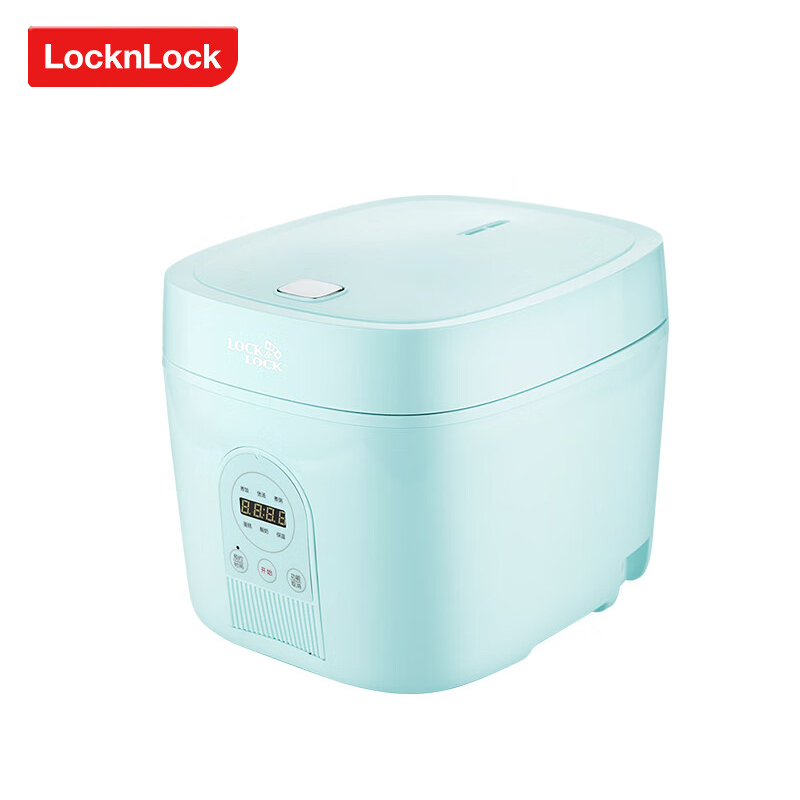 乐扣乐扣（LOCK&LOCK） EJR1627GRN智能保温24小时预约不粘涂层一键开盖煮饭煲汤煮粥2L绿色