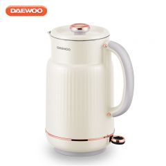 大宇（DAEWOO） DYSH-15F821.5L白色电热水壶家用双层防烫304不锈钢内胆开水壶