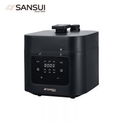 山水（SANSUI） SY-20D112一键排气可拆洗内胆外盖智能保温电压力锅（电脑款） 黑色