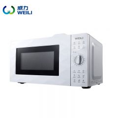 威力（WEILI） 微波炉小型家用厨房电器易清洁内胆迷你20L容量360°转盘加热旋钮操控简单使用D20MXP01-C60