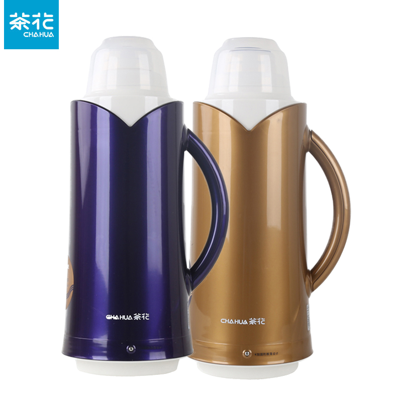茶花（CHAHUA）   家用热水瓶晶质保温热水壶    深紫色1.9L   A42001