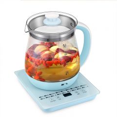 新飞（Frestec） 水养生壶1.8L煮茶器茶具电茶壶煮茶壶花茶壶玻璃煎药壶中药锅药膳电热烧水壶 FTYS-004A