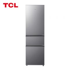TCL R215S1G-C 三门养鲜冰箱 分区精储 家用冰箱 三门三温区格局