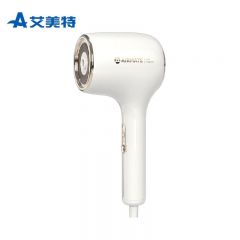 艾美特（AIRMATE） 吹风机家用电吹风筒三重养护高速吹风机负离子护发大风力速干低噪音便携无叶奶油白GH01