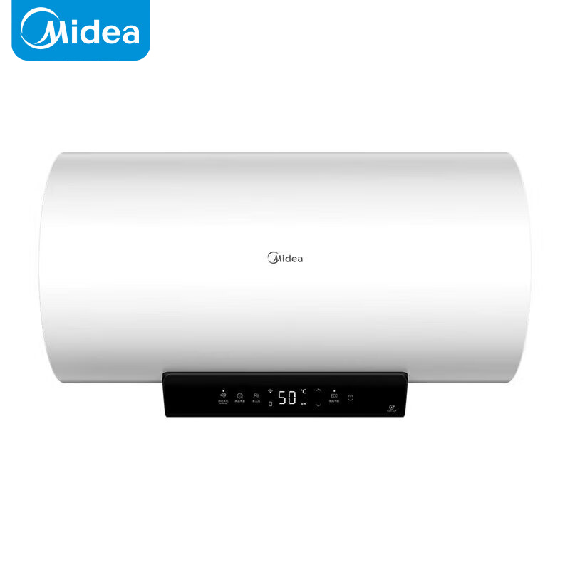 美的（Midea） 60升变频速热遥控数显大屏电热水器一级能效极地白 F60-33EG5(HE)