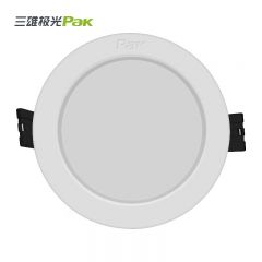 三雄极光 嵌入筒灯 4.8W3寸黄光PAK56049I 嵌入式走廊过道商用金属筒灯