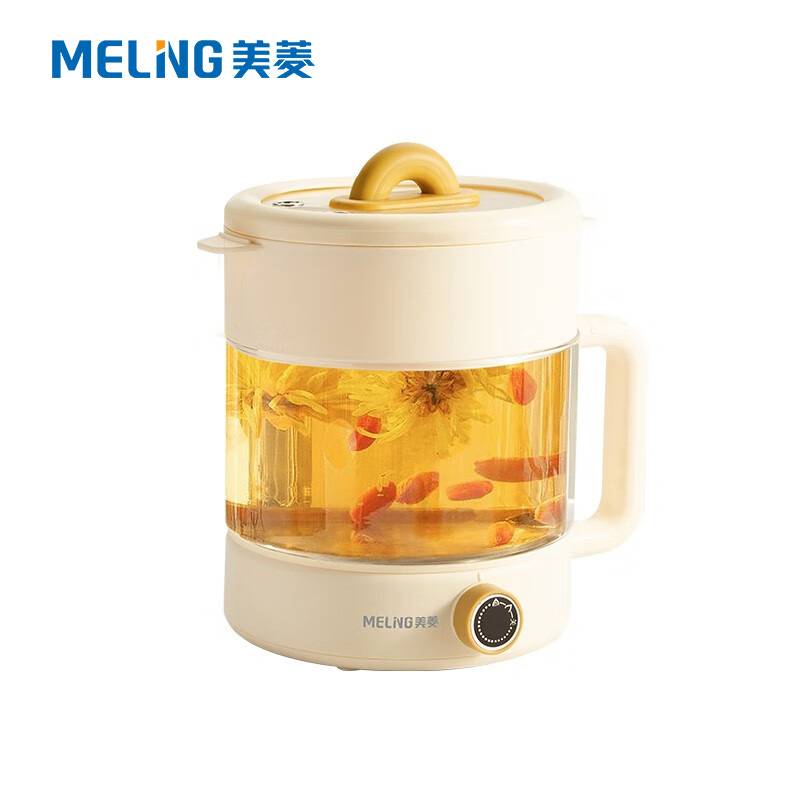 美菱（MELING） 养生壶花茶壶煮茶器电水壶热水壶烧水壶玻璃养生壶MT-LC2009/台