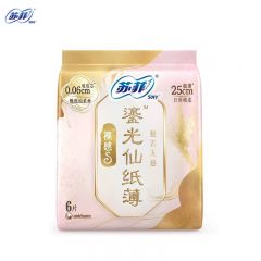 苏菲（Sofy） 裸感S系列日用卫生巾250mm*6片又薄又能吸