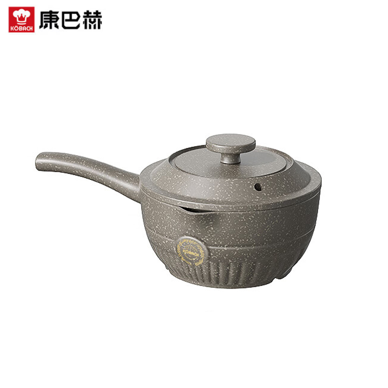 康巴赫（KBH） LPB-JXYT1000匠心一陶奶锅奶锅加高深锅家用小锅 18cm