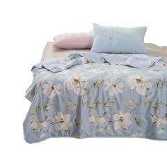 LOVO 新雪丽抗菌纤维夏被伊芙花园171g200x230cm