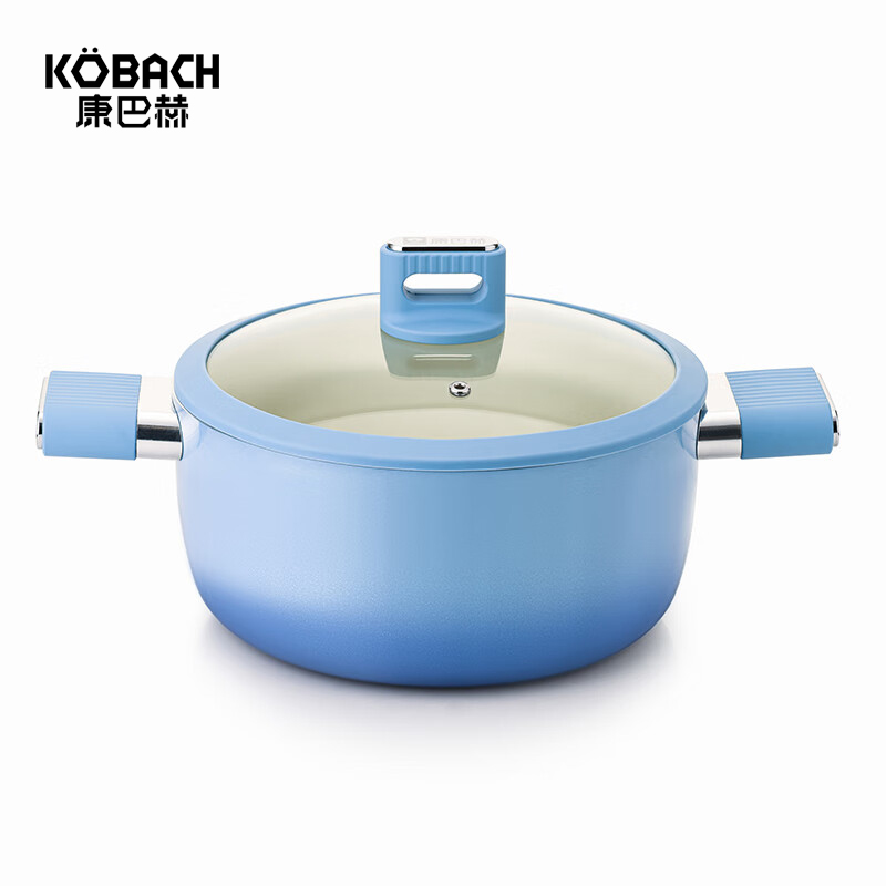 康巴赫（KBH）  溢彩不粘汤炖锅  LPB-TD24A 24CM