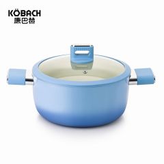 康巴赫（KBH）  溢彩不粘汤炖锅  LPB-TD24A 24CM
