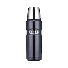 膳魔师（THERMOS） 保温壶大容量不锈钢商务便携真空保温壶旅行水壶SK-2010/SK-4000 SK-2000-深蓝色470ML