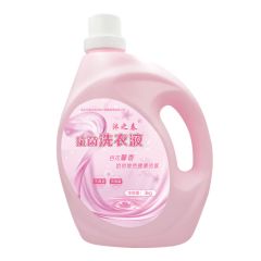 六鹤 抗菌洗衣液3kg/瓶抗菌祛渍百花馨香去除静电无荧光剂温和洗护超强去污