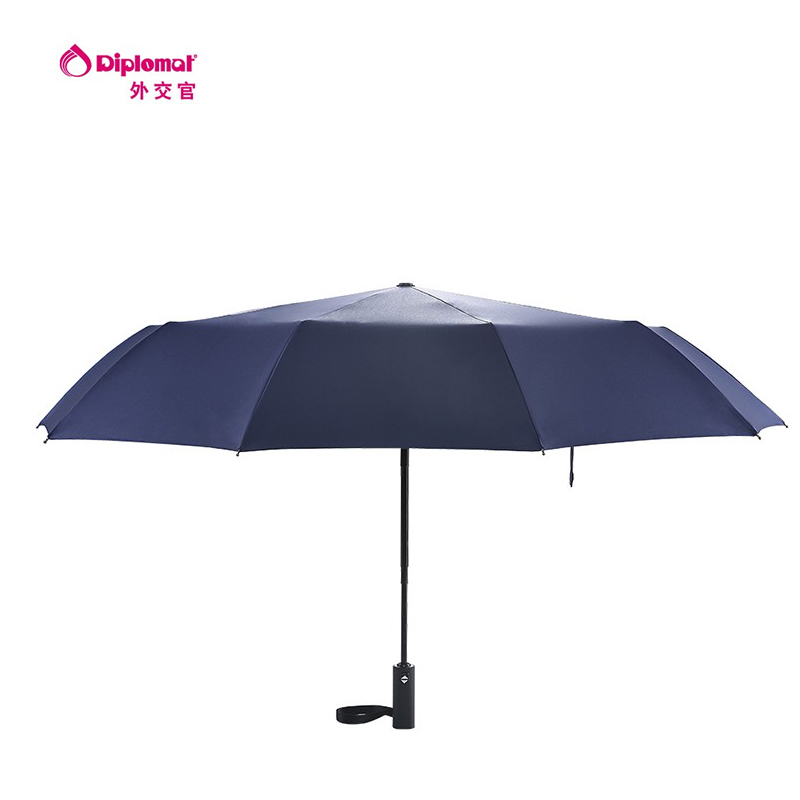 外交官 自开收晴雨伞DFJ-605 蓝色