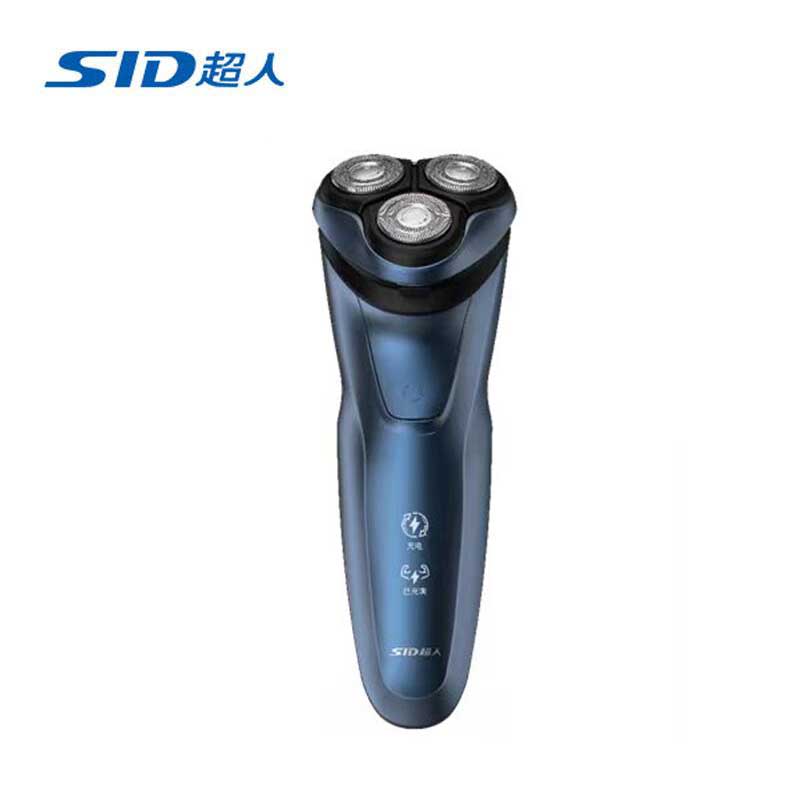 超人（SID） 剃须刀电动刮胡刀男士车载充电式便携剃胡须子刀三头剃须刀RS351 普通装
