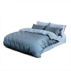 水星家纺 DH床上用品 磨毛印花抗菌四件套 都市印象 203*230cm 125619