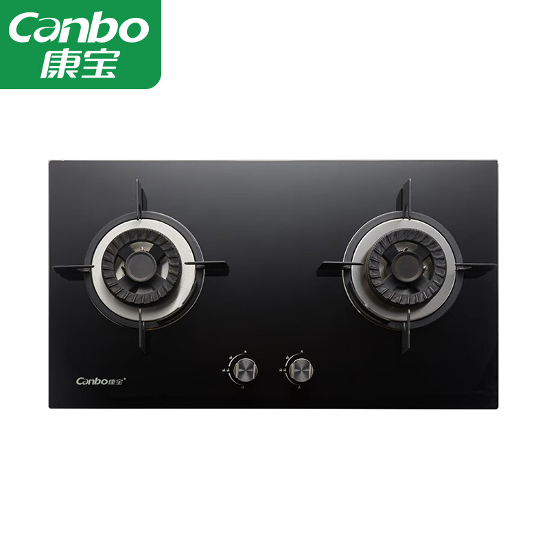 康宝（Canbo） JZY/T-Q245-B501燃气灶天然气双灶 炉具 嵌入式家用灶台大火力猛火灶具 液化气
