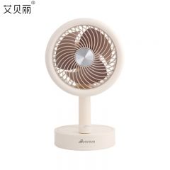 艾贝丽（ Abereve） 小风扇无极调速台式风扇 90°角度调节ABL-SF34 白色