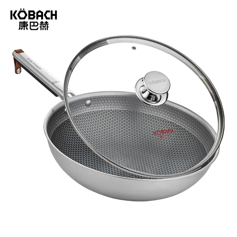 康巴赫（KBH）  卡迈威三层钢蜂窝锅  LPB-JG32 32cm