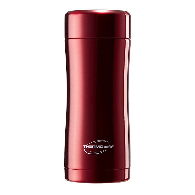 膳魔师（THERMOS） CSYK-400 不锈钢广口保温杯水杯 红色RD