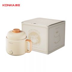康佳（KONKA） 小画仙系列电煮锅宿舍小电锅电蒸锅1.6L电火锅学生寝室一体泡面多功能锅LDZG-0106