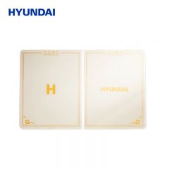 HYUNDAI QC-BW5350饭菜保温板家用多功能暖菜板加热桌垫菜板双档可调温热菜板 可折叠两板