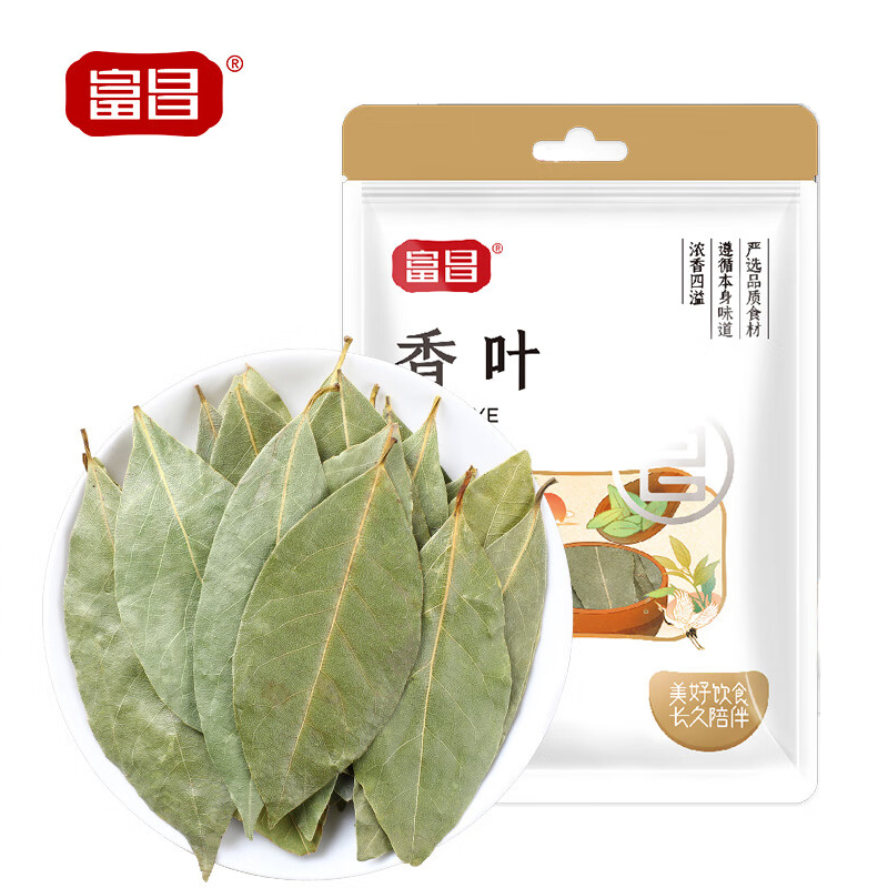 富昌 香叶20g 月桂叶调味 凉拌 火锅调料 佐料炖肉料