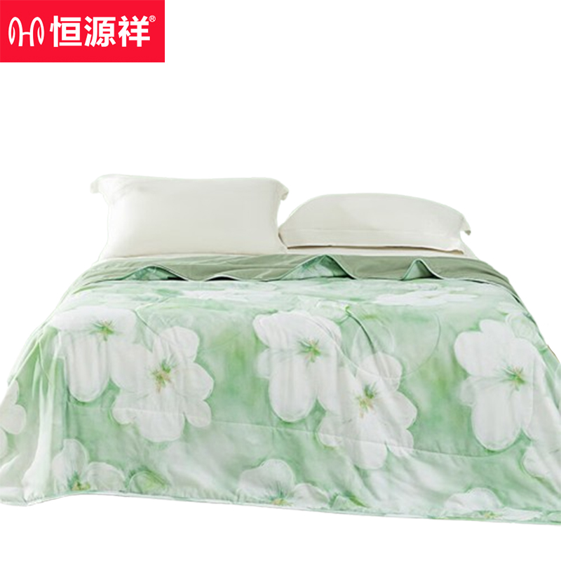 恒源祥 HYX648BZA类抗菌大豆夏被夏凉被空调被被子被芯御锦200*230cm